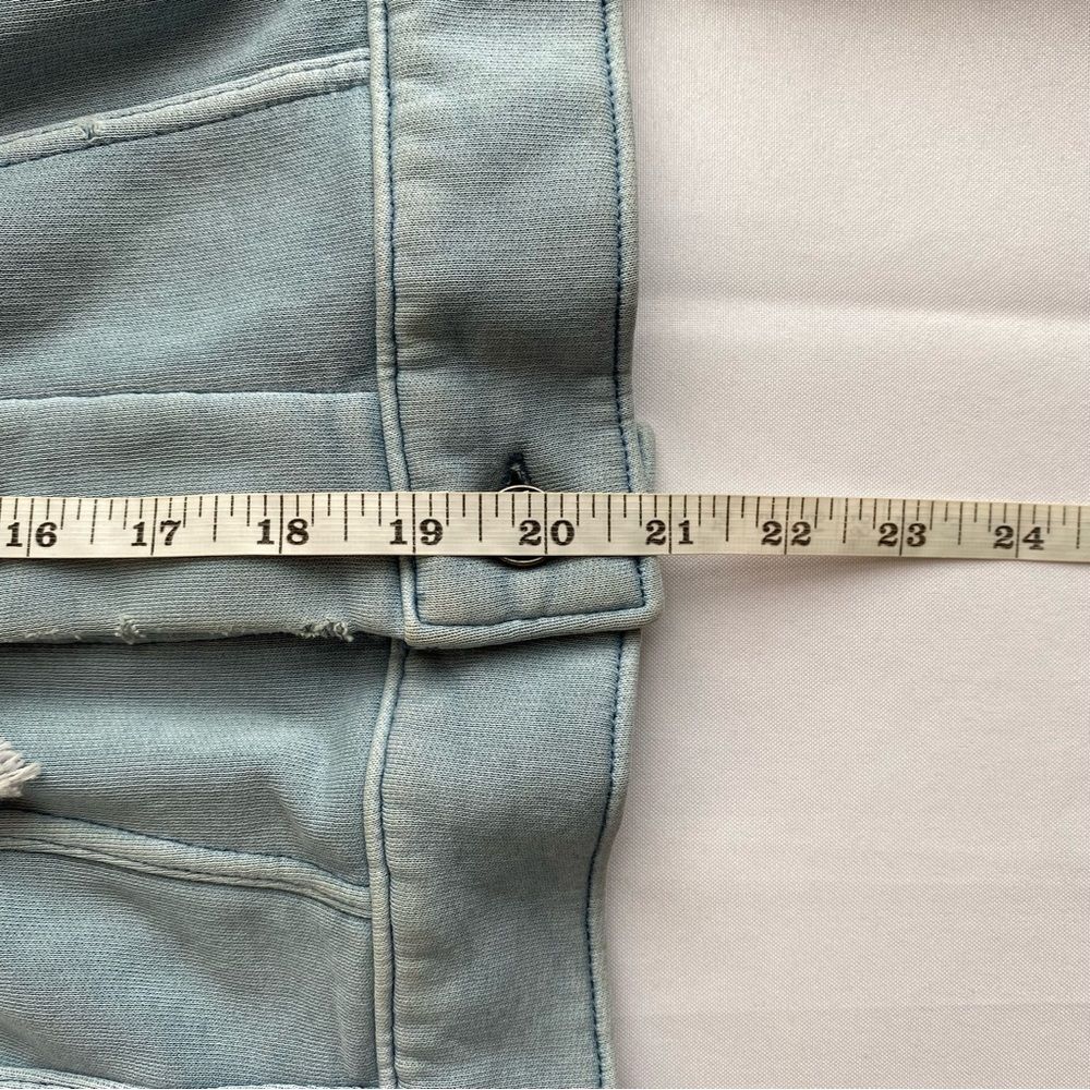 NWOT Free People Baby Blue Dreamers Cropped Jacket Size Small - Picture 14 of 14